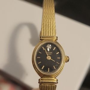 Bulova gold plated watch